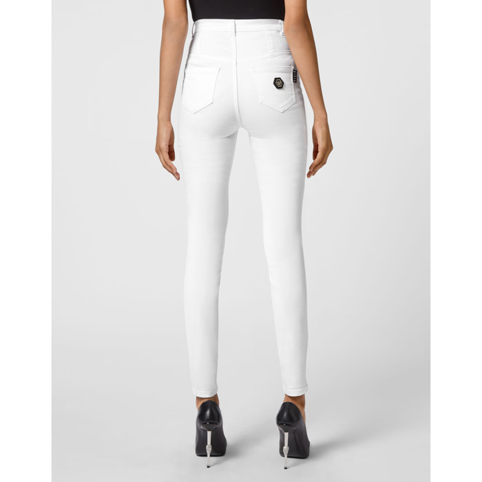 PHILIPP PLEIN Denim Super High Waist Jegging