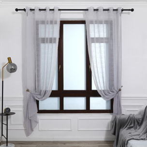 Tenda traslucida con stampo 140x260 cm.