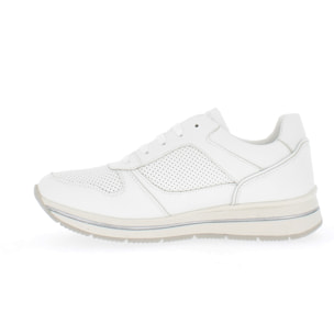 Armata di Mare Scarpe Donna Sneakers Casual in Ecopelle con Zip Laterale AMD SS31H08 White