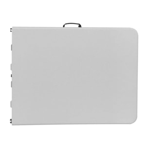 Mesa pleglable multifuncional 180 x 70 x 74 cm con cierre de plástico