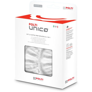 Lingettes et serpillères POLTI 2 Bonettes/Brosse PAEU0289 - Unico