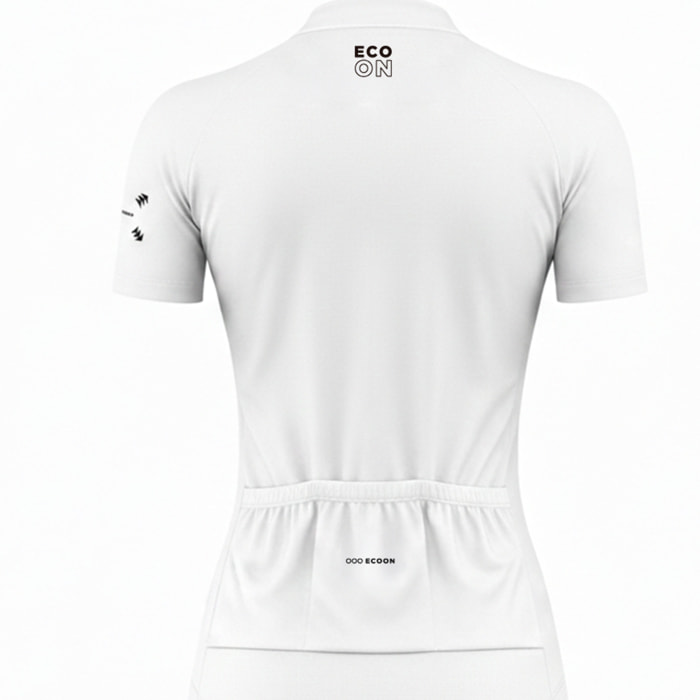 Maglia ECOON modello Annemasse Bianca da Donna