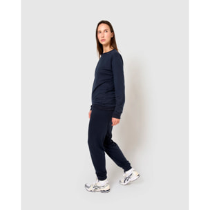 Pantalón largo básico deportivo azul marino