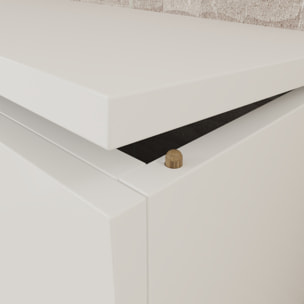 Pack Wc Suspendu + Châssis + Boîtier de Support Blanc | Toilette Blanc Mat | Bouton Blanc | Réservoir Encastré | Couvercle Amorti | Alday