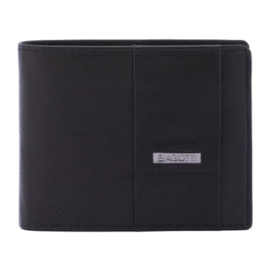 Portafoglio uomo in vera pelle - Modello False - Casual - 12.0 x 10.0 x 3.0 cm
