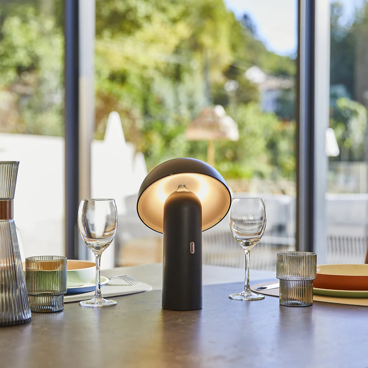 2 Lampe de table sans fil TOD H28CM