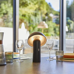 2 Lampe de table sans fil TOD H28CM