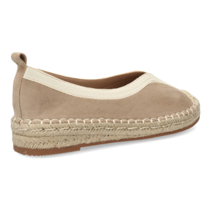 Alpargata plana cómoda diaria para mujer
