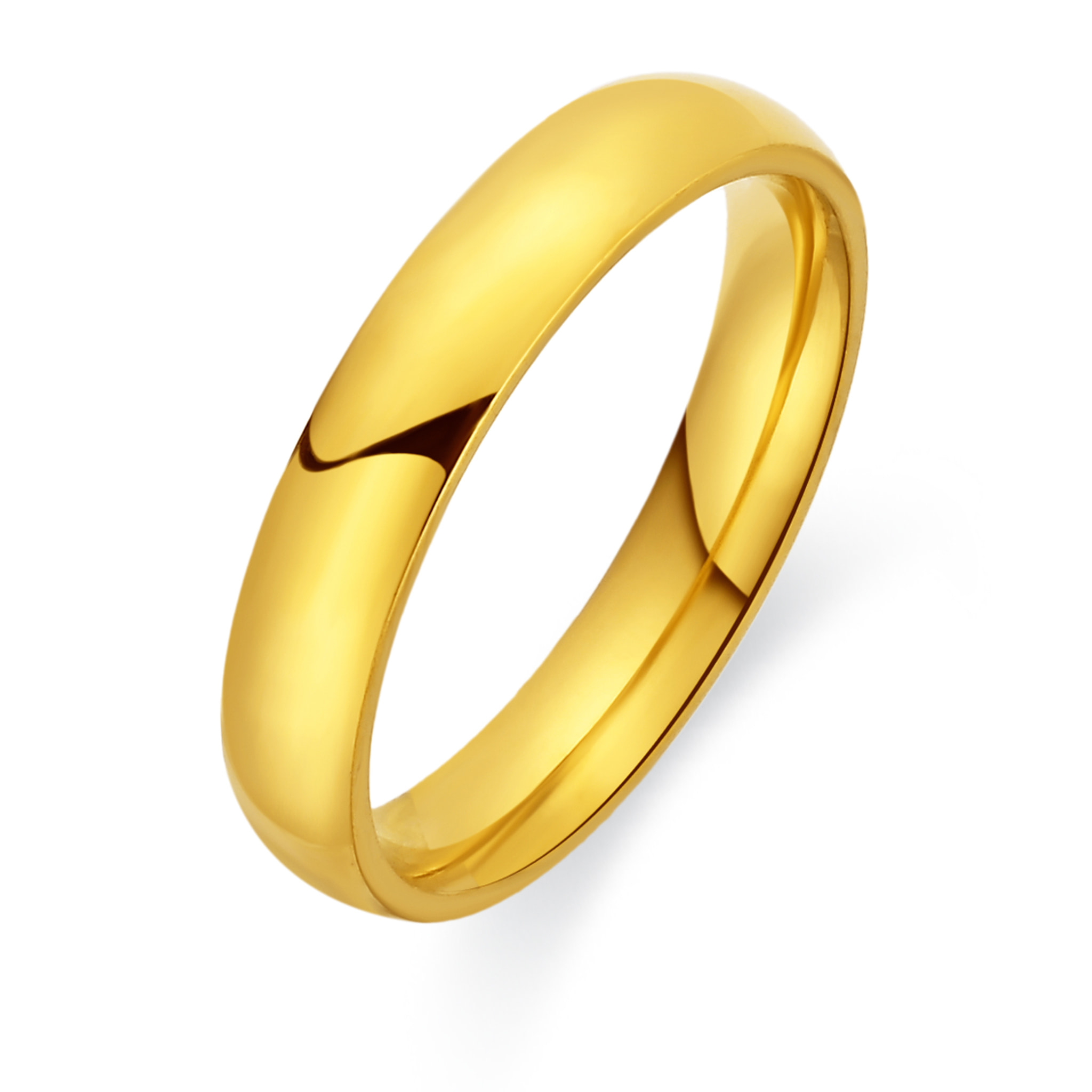 Alianza Miyas acabado oro amarillo 18k