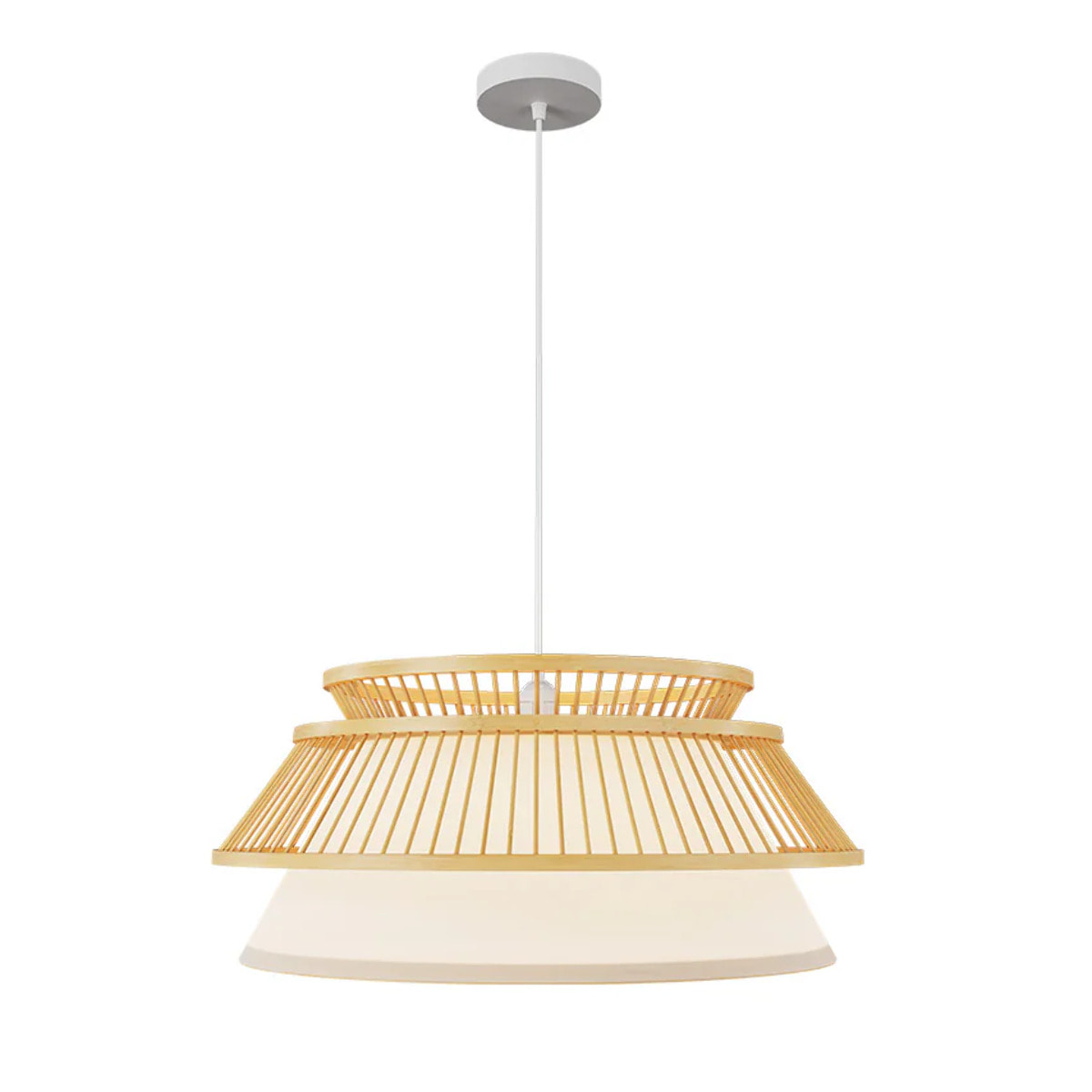 Suspension en bambou naturel D46 cm - Maupiti