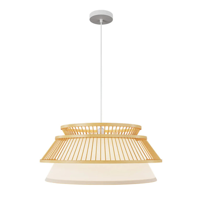 Suspension en bambou naturel D46 cm - Maupiti
