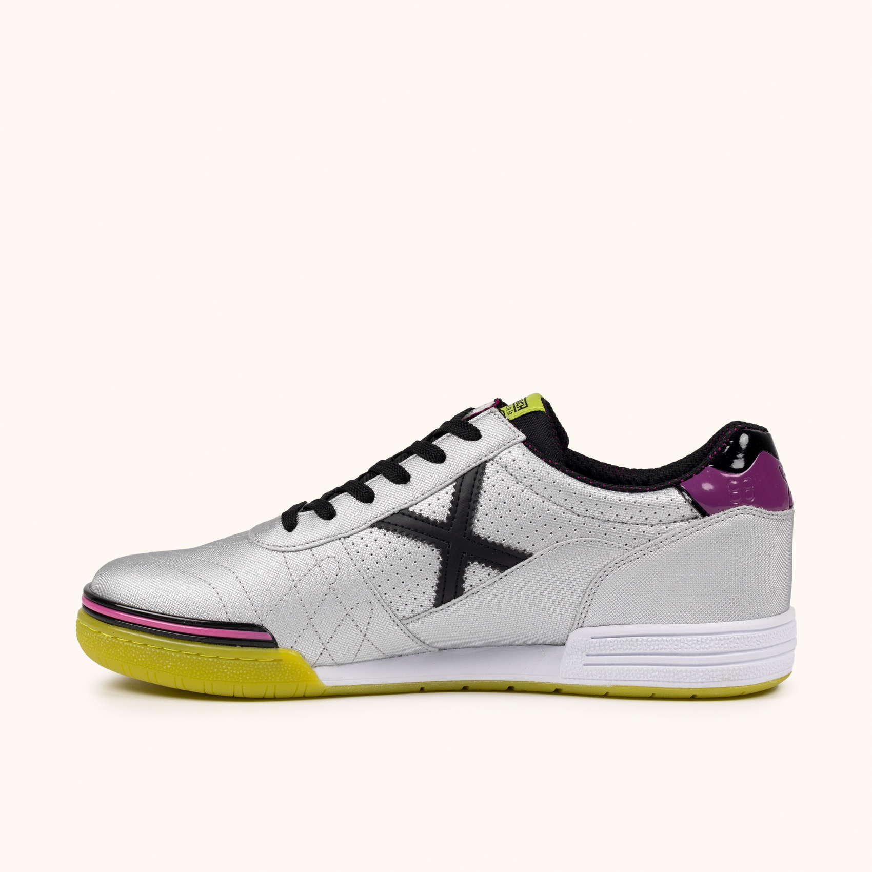 MUNICH G-3 453 Zapatillas de Fútbol Sala Profesionales Blanco y Negro