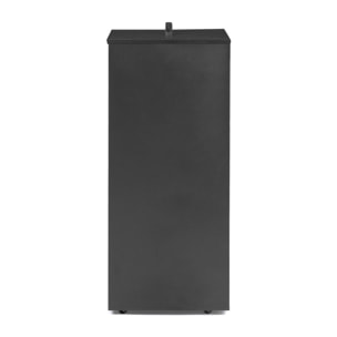 Réservoir à granules et pellets noir à motifs 45kg