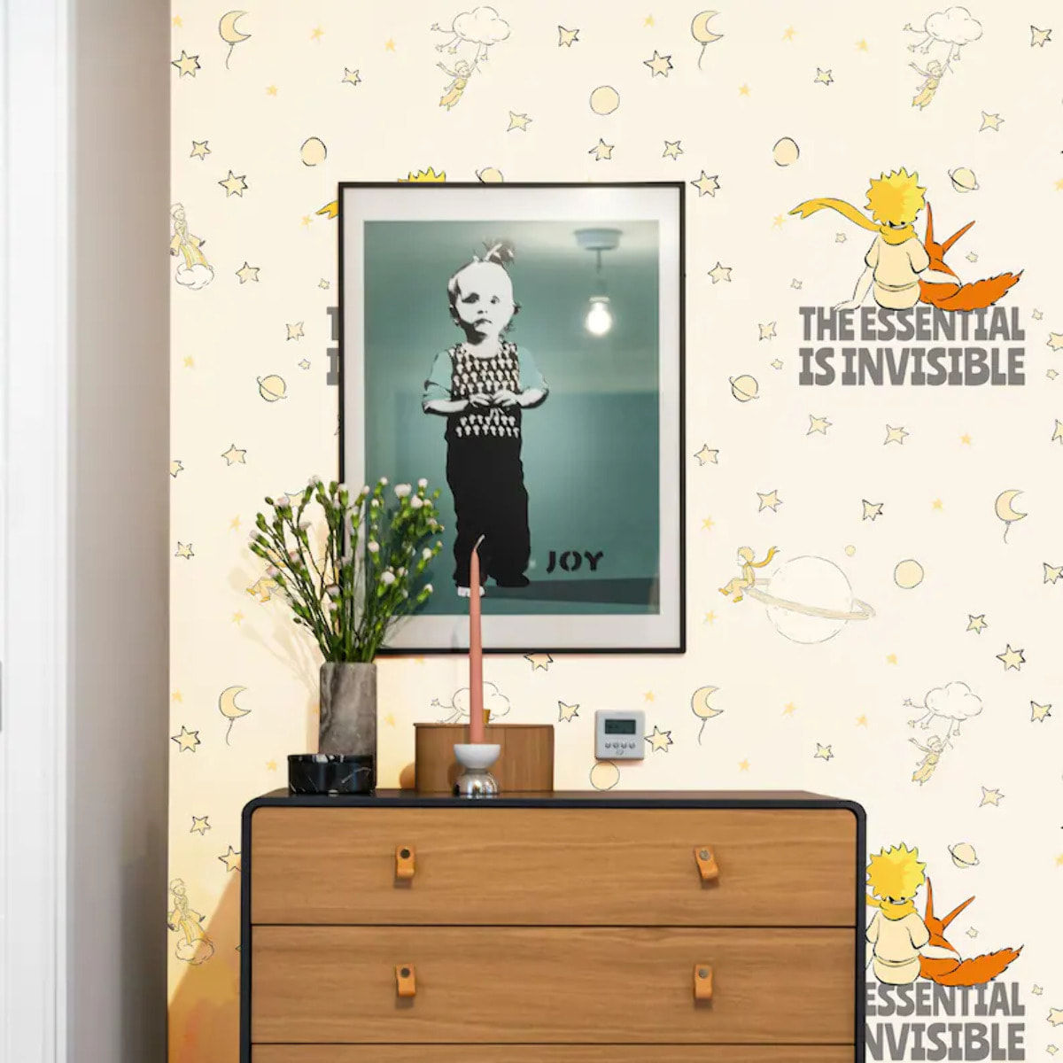 Carta da Parati Ufficiale Il Piccolo Principe Citazione