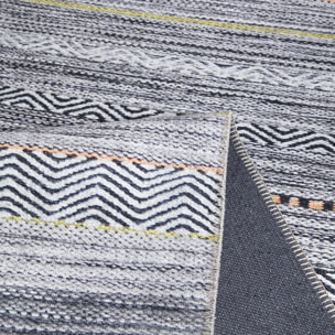 Tapis kilim Voma, doux et soyeux motif Ethnique