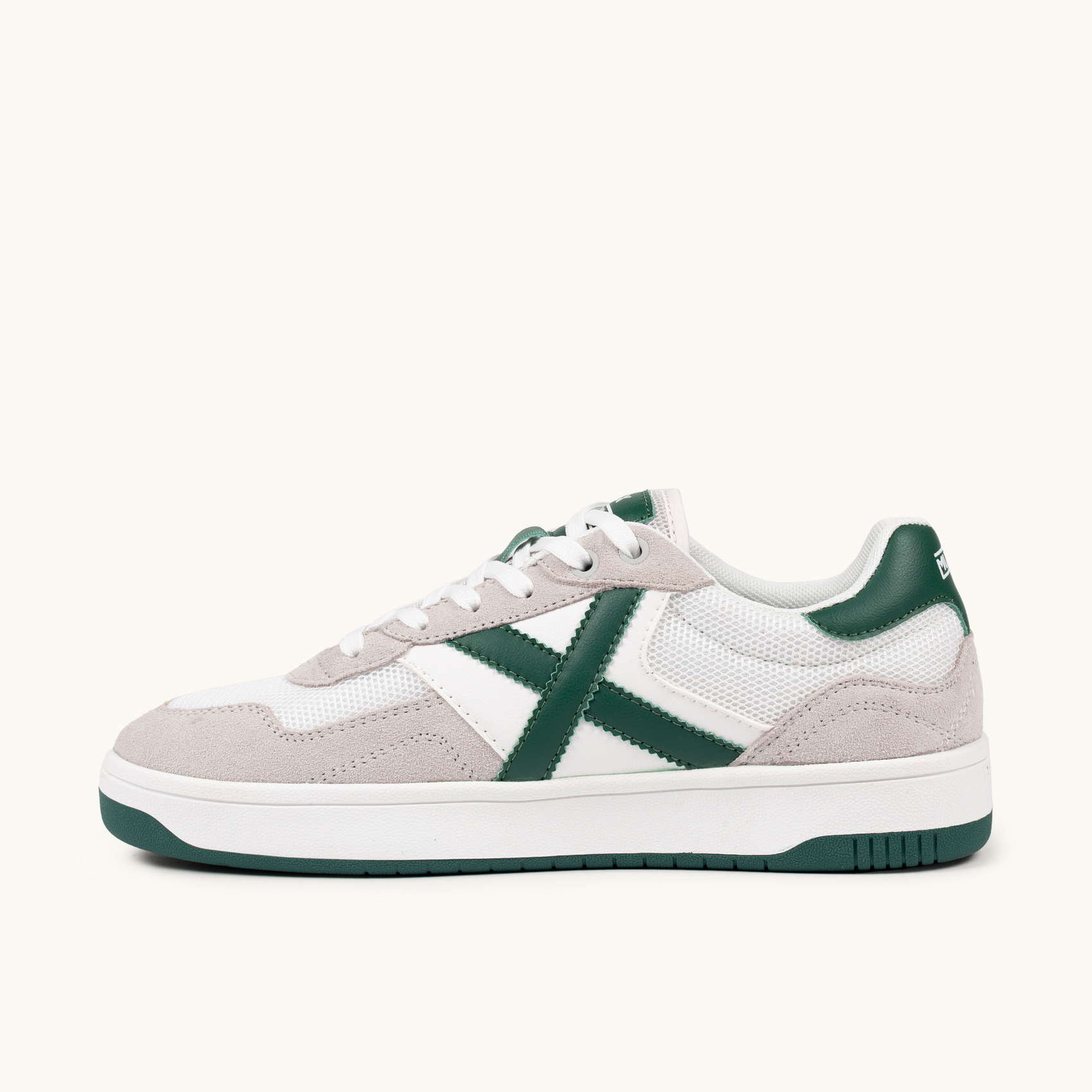 MUNICH STILO 10 Sneaker de Estilo Urbano Blanco y Verde