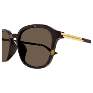 Gafas de Sol Bottega Veneta BV1262SA-002 de Acetato Hombre 55 mm