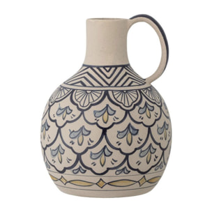 Nadya - Vase en grès céramique ø20cm - Couleur - Multicolore
