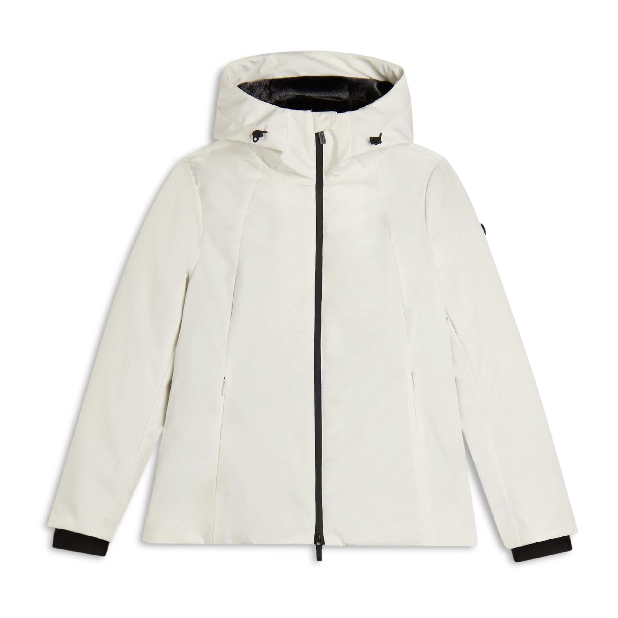 Giacca a vento invernale con cappuccio regolabile