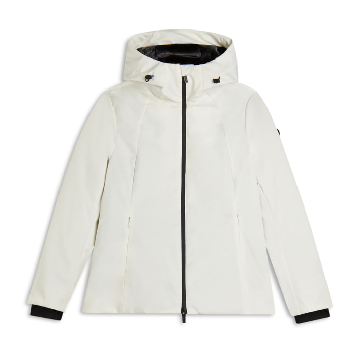 Giacca a vento invernale con cappuccio regolabile