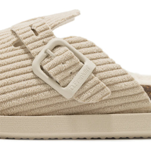 Zueco de mujer con forro de pana Vibe Clog Corduroy