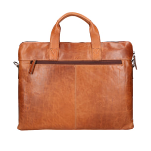 Borsa a tracolla unisex In Vera pelle Made in India 40x3x5 cm