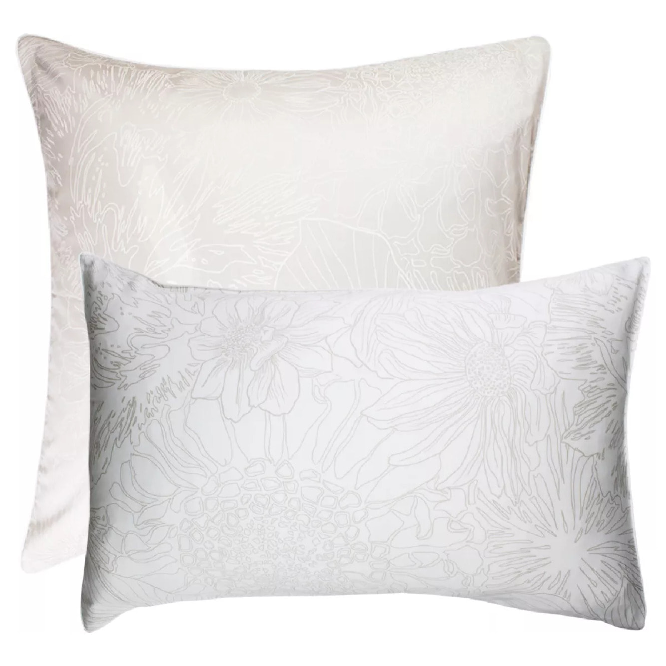 Taie d'oreiller Flower power natural