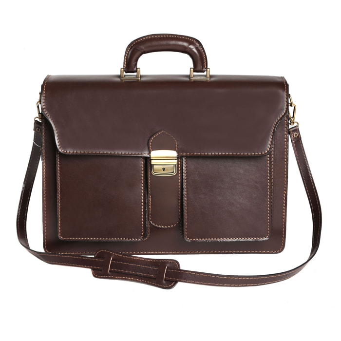 Chicca Borse Portadocumenti Marrone