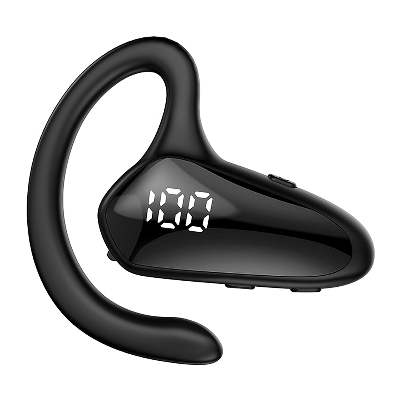 Cuffie Bluetooth YX02 monaurali con schermo digitale.