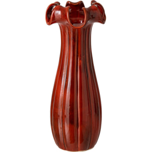 J-Line vase - argile - rouge - small