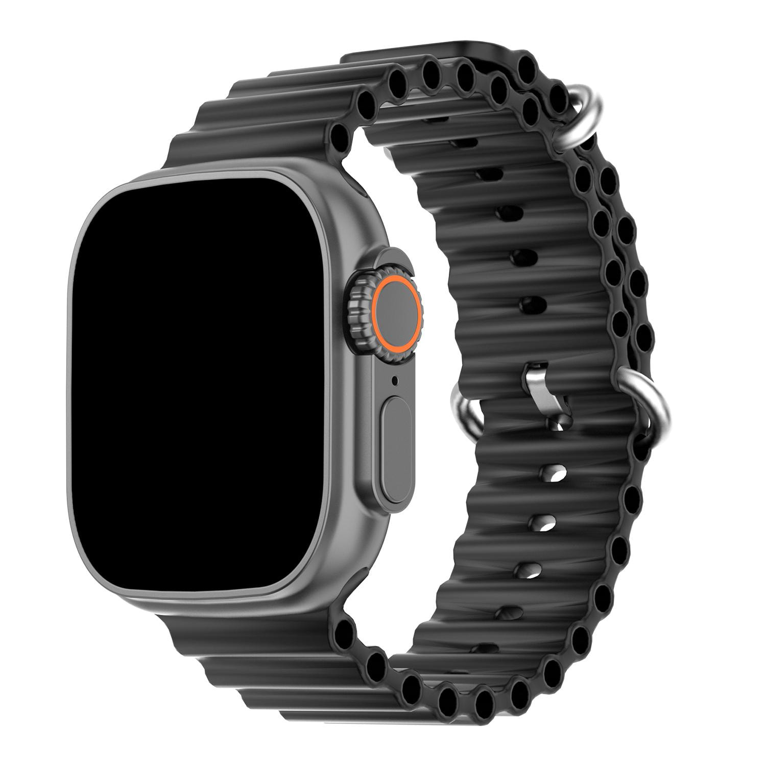 Cinturino Sea Band in silicone, compatibile con Apple Watch 42/44/45/49mm.