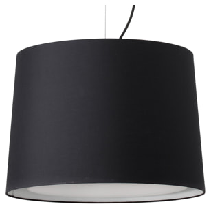 CONGA Lampada sospensione nera/nera ø450
