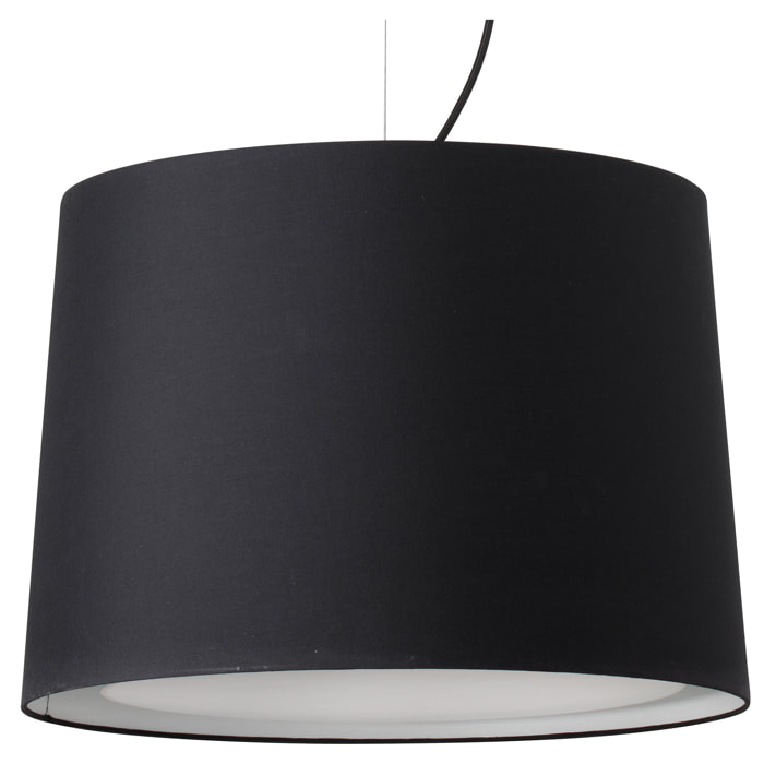 CONGA Lampada sospensione nera/nera ø450