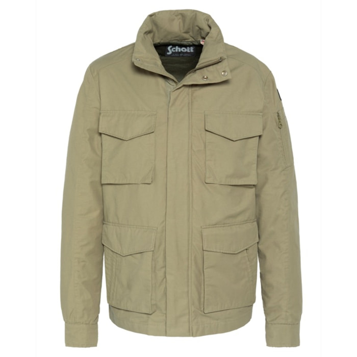 FOLSOMFIELD JACKET Schott NYCLIGHT KHAKI