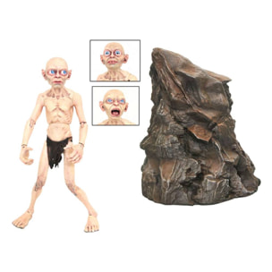 Il Signore Degli Anelli Deluxe Action Figura Gollum Diamond Select