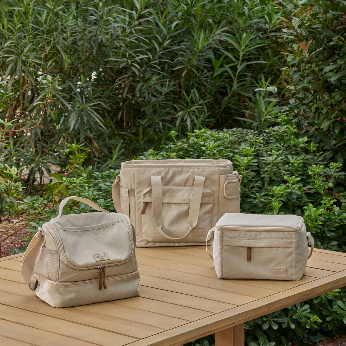 Sac repas isotherme 8,5L beige