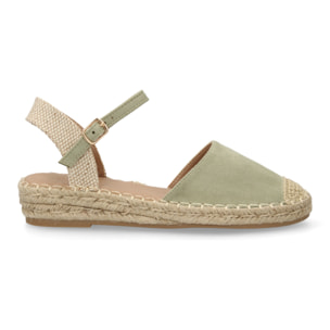 Alpargata mujer yute comoda cierre de hebilla