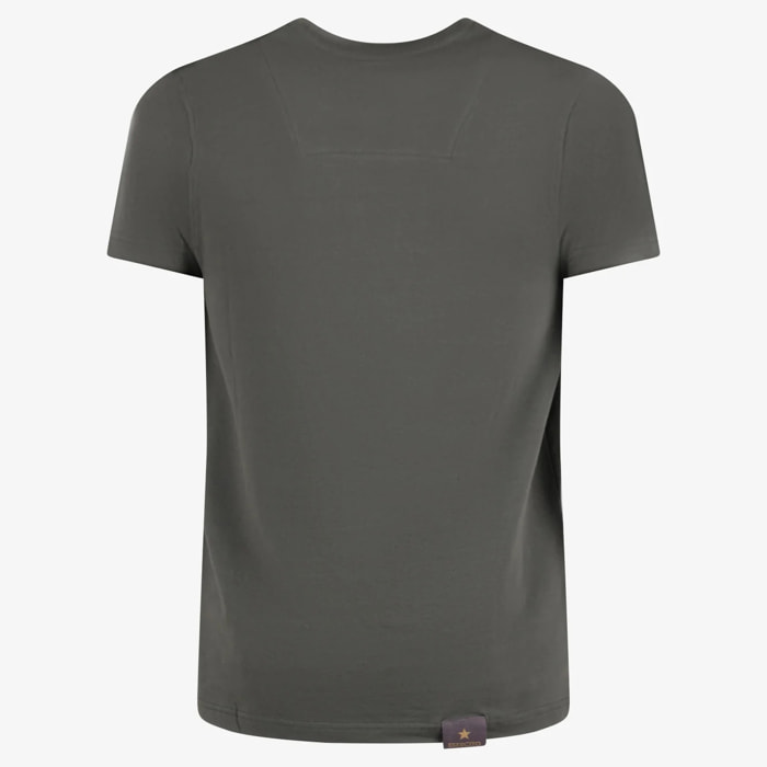 T-shirt Uomo W5F876 Esercito in cotone