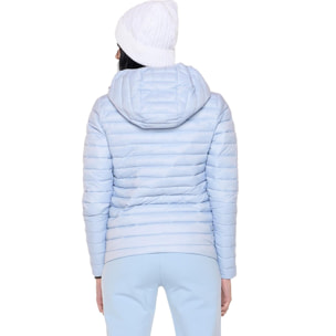 Piumino invernale sancrato da donna con cappuccio "Never Without"