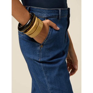 Oltre - Jeans chinos - Blu