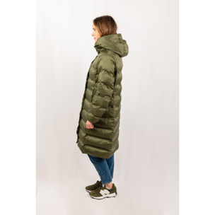 Chaqueta para mujer ECOON Berlin Long jacket - Caqui