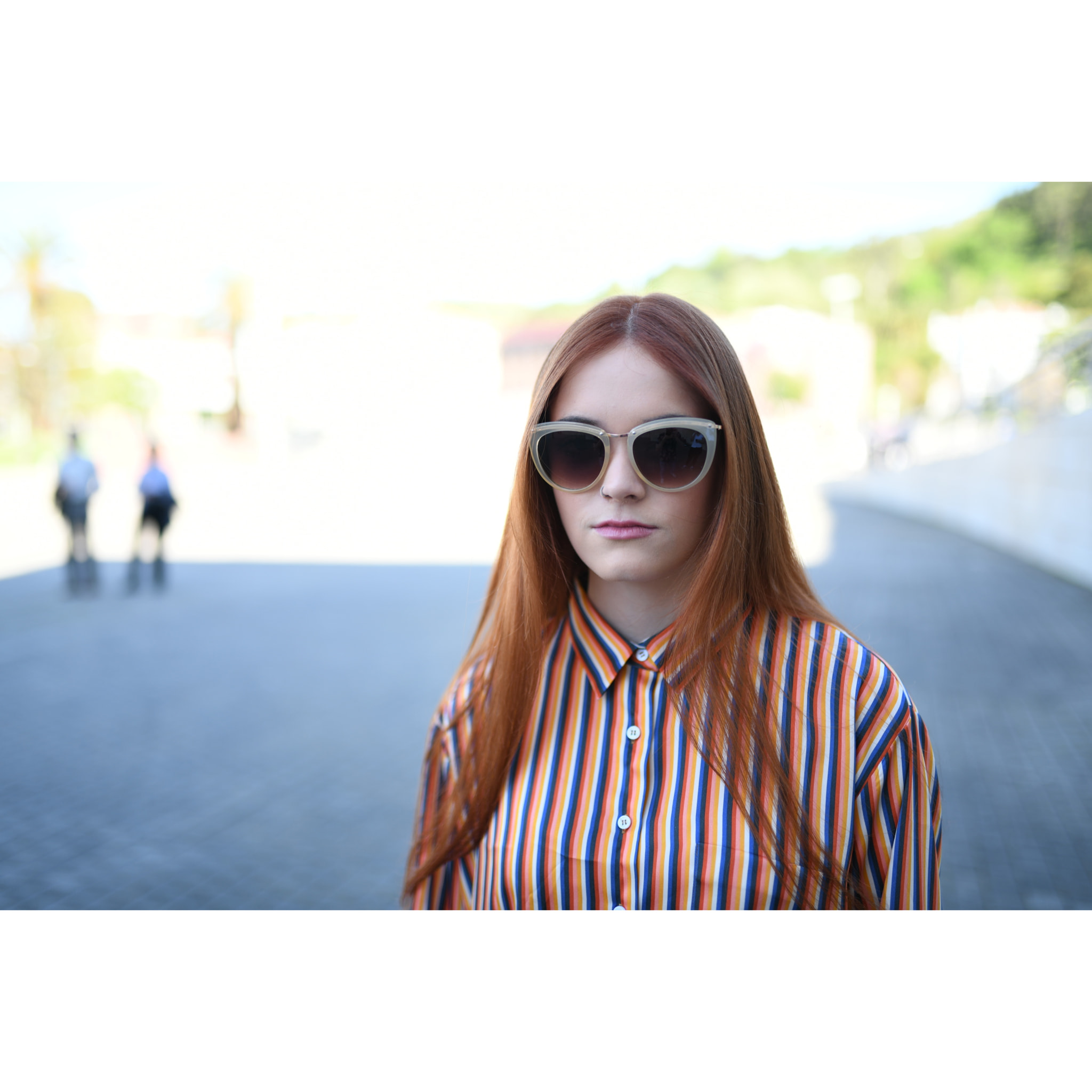 Gafas de sol OCEAN HOUSTON - Transparente blanco y ahumado