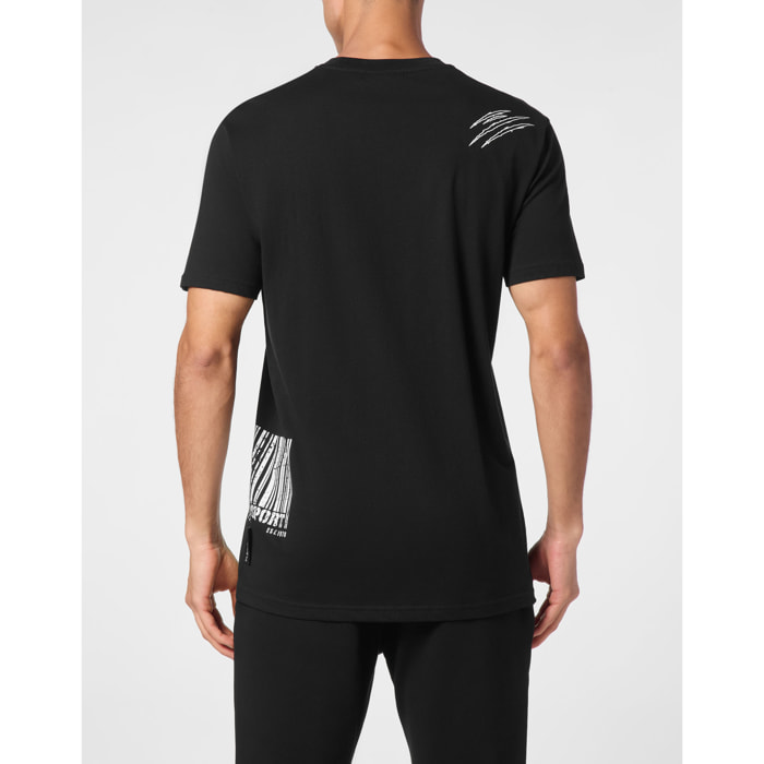 PLEIN SPORT T-Shirt Round Neck BARCODE