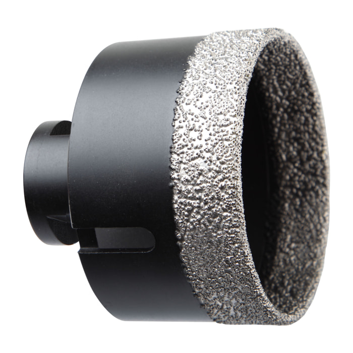 Scie trépan diamant Ø 40 à sec avec emmanchement M14 pour meuleuse - DIAGER - 440CD040