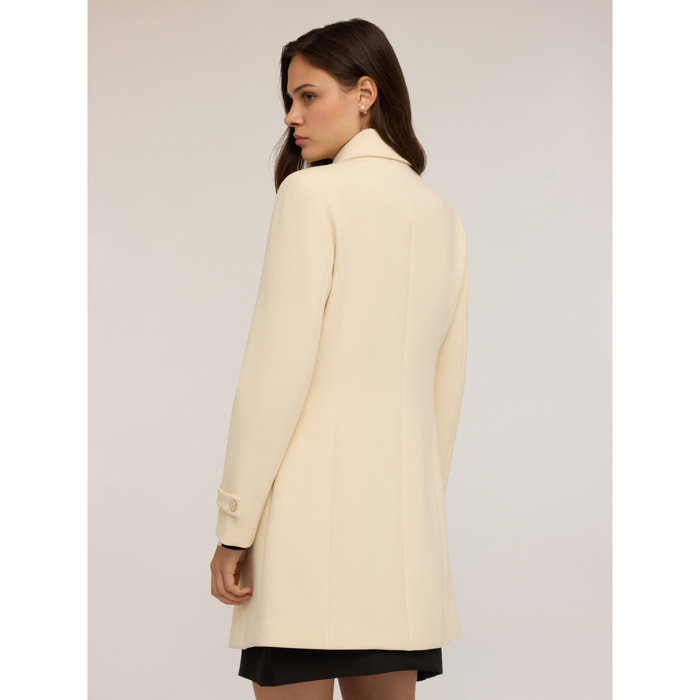 Motivi - Cappotto leggero monopetto - Beige