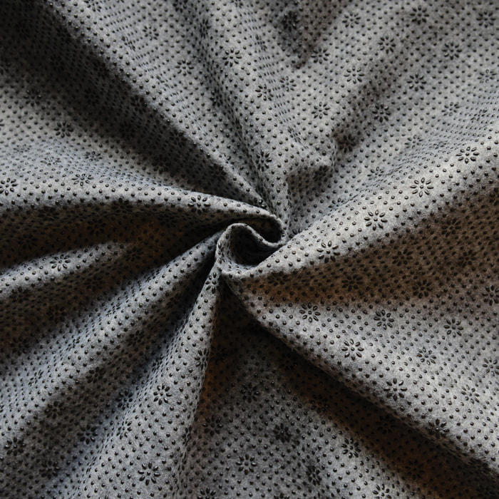 Tissu antidérapant feutrine grise - Gris
