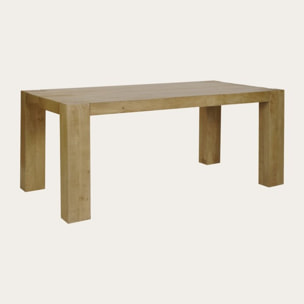 Lecler -bois massif de manguier-couleur bahamas naturelles 180 x 76 x 90 cm