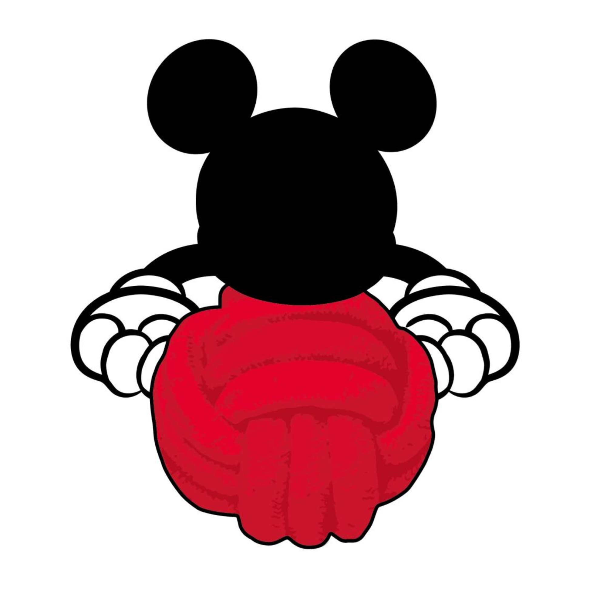 Juguete de pelota de cuerda para perros diseño mickey