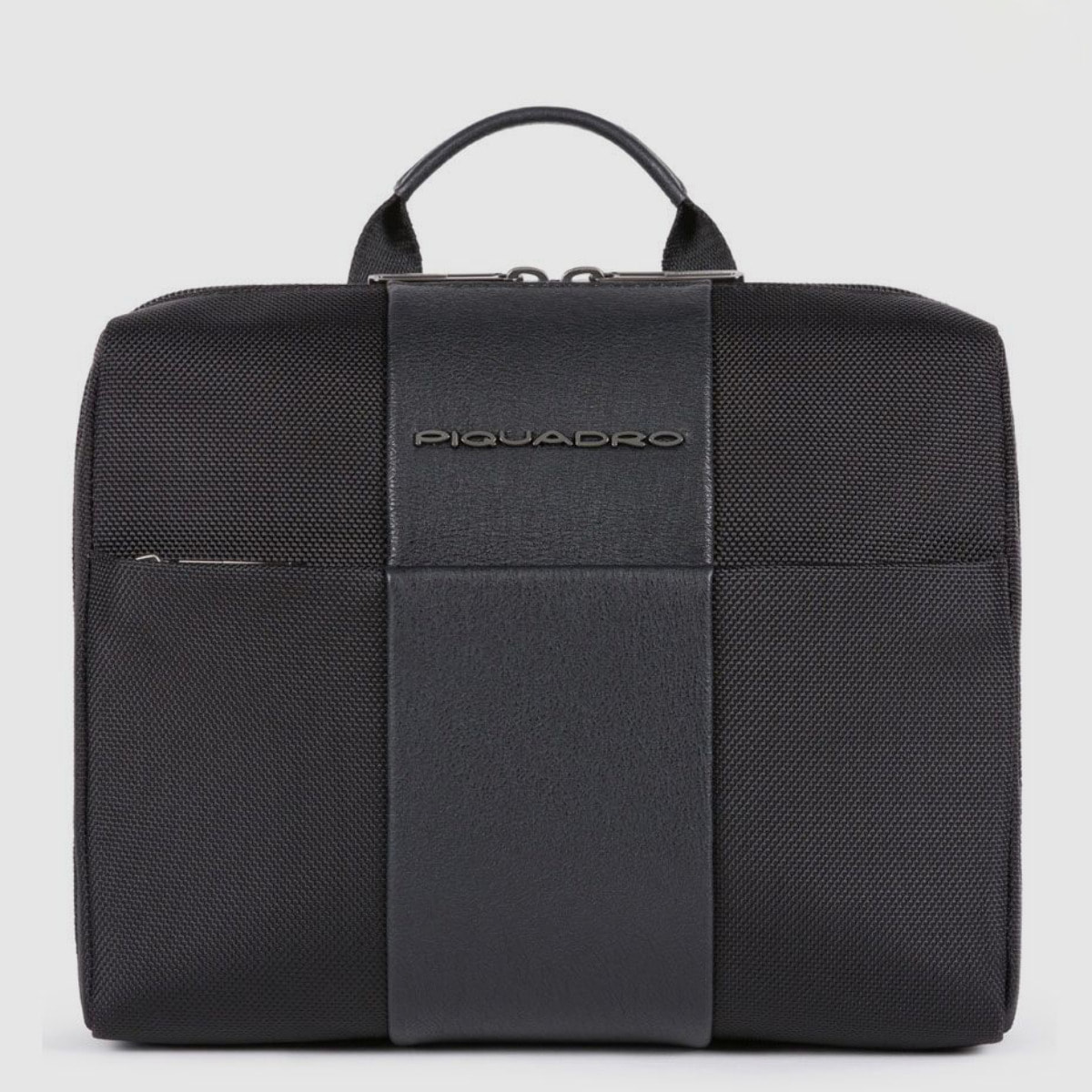 Piquadro Beauty case uomo in tessuto riciclato con gancio