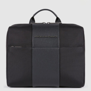 Piquadro Beauty case uomo in tessuto riciclato con gancio